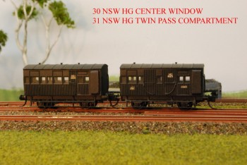HG Twin Pass Compartment 4 Wheel Guards Van
